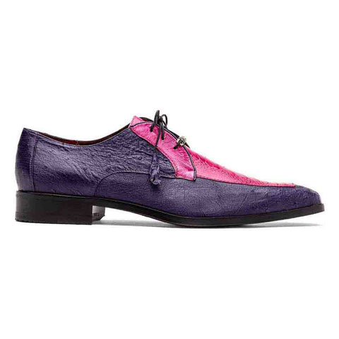 Marco Di Milano Andretti Dress Pink / Purple Ostrich Leg Shoes