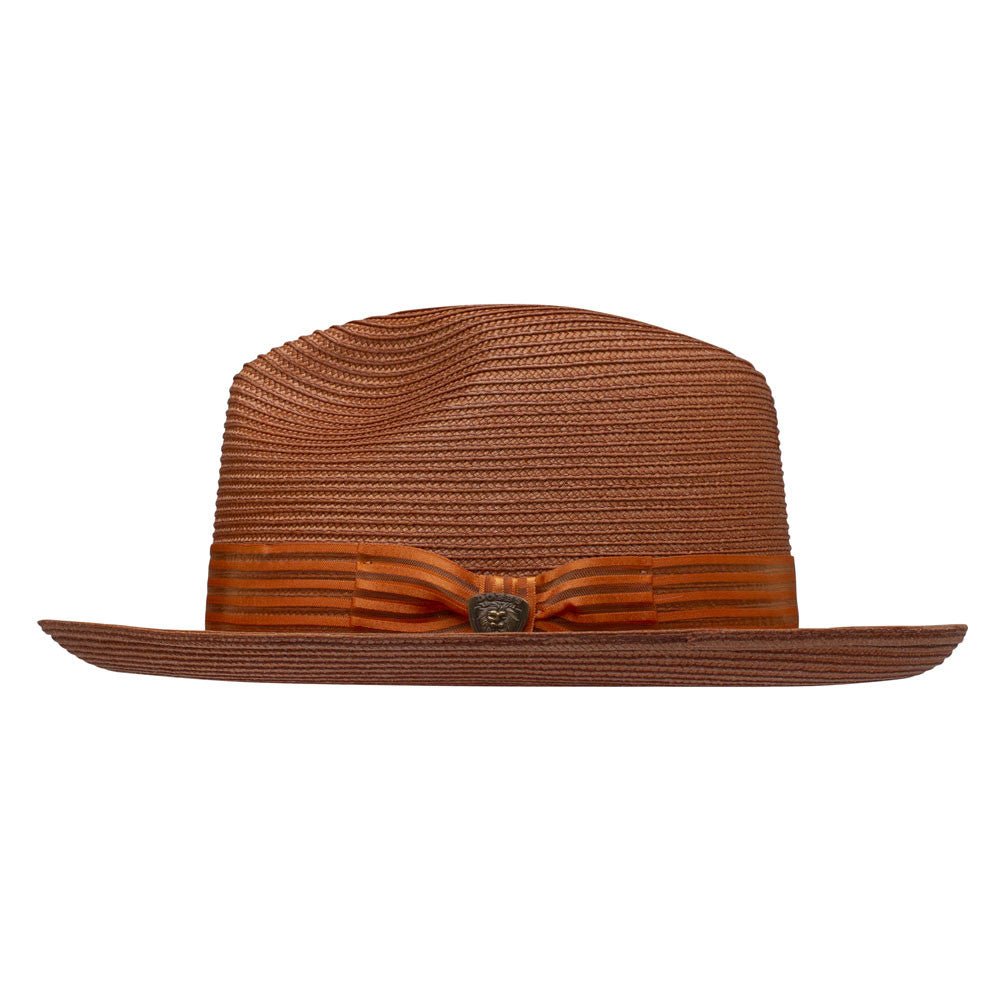 Dobbs Harrod Copper Florentine Milan Straw Hat