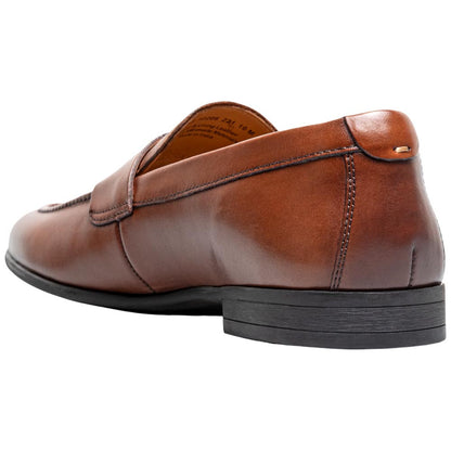 Florsheim Modena Moc Toe Cognac Leather Penny Loafer for Men