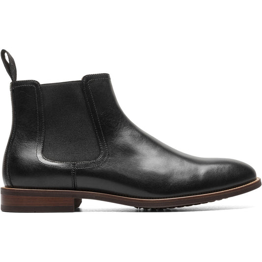Florsheim Rucci Plain Toe Gore Black Boots