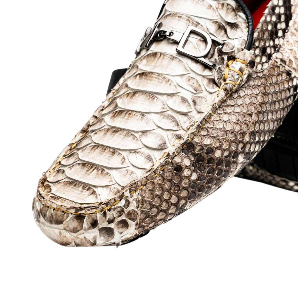 Marco Di Milano Pia Python Driving Shoe - Natural