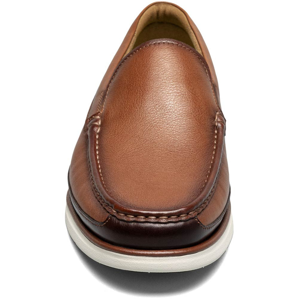 Florsheim Tropics Cognac Multi Moc Toe Venetian Slip On Shoes
