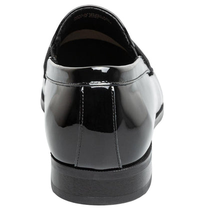 Florsheim Men's Hi Shine Black Patent Leather Strap Loafer Tux