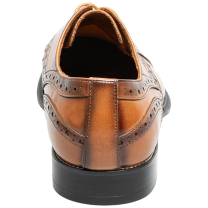Stacy Adams Alexander Plain Toe Oxford - Tan