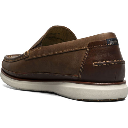 Florsheim Tropics Brown Chocolate Moc Toe Venetian Slip On Men's Shoes