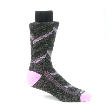 Remo Tulliani Pink Comanche Candy-Stripe Socks