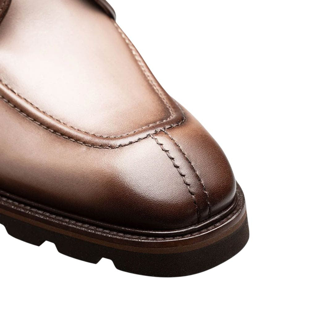 Mezlan Boreall Taupe Chukka Boot - Hand-Burnished Calfskin, Handmade in Spain