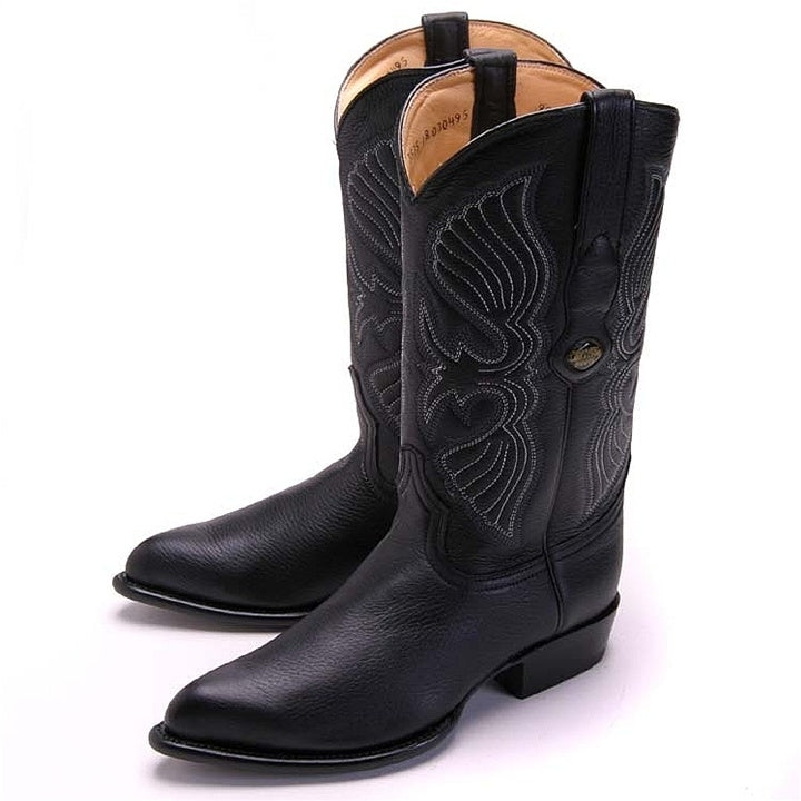 Los Altos Black Elk J-Toe Boot