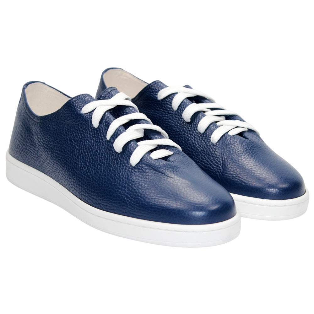 DUCA Max Men's Jean Italian Calf Leather Sneakers