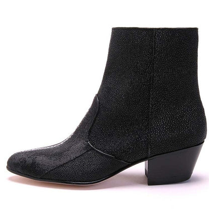 Los Altos Black Genuine Stingray