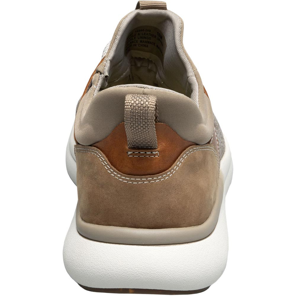 Florsheim Fleet Taupe Knit Elastic Lace Men's Sneaker