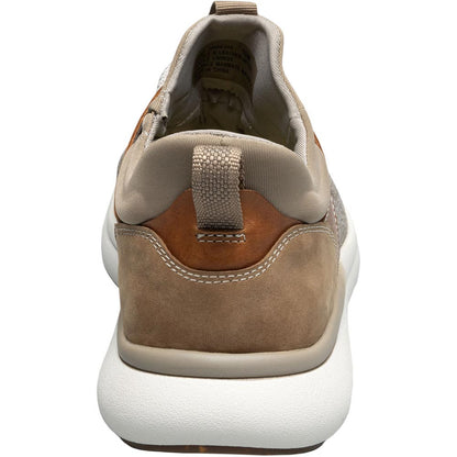 Florsheim Fleet Taupe Knit Elastic Lace Men's Sneaker