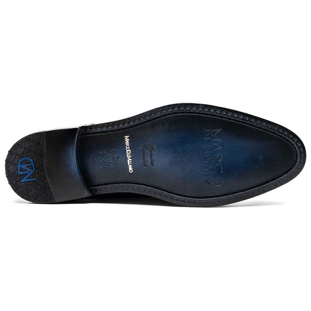 John Woven calfskin Genuine Caiman Crocodile Cap Toe Oxford | Marco Di Milano