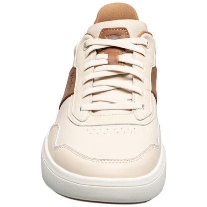 Florsheim Crosstour Men's Cream & Cognac Leather Hands Free Casual Lace Up Shoe