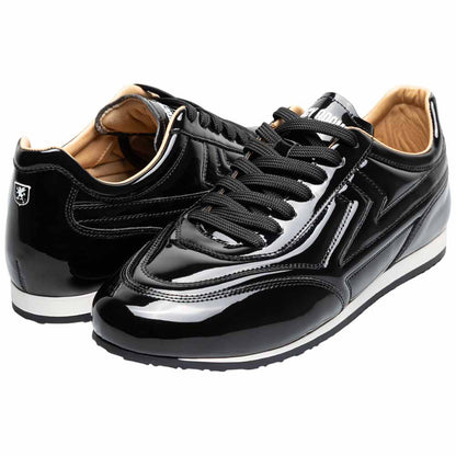 Stacy Adams Action 150 Sporty Lace-Up Sneaker - Black Patent