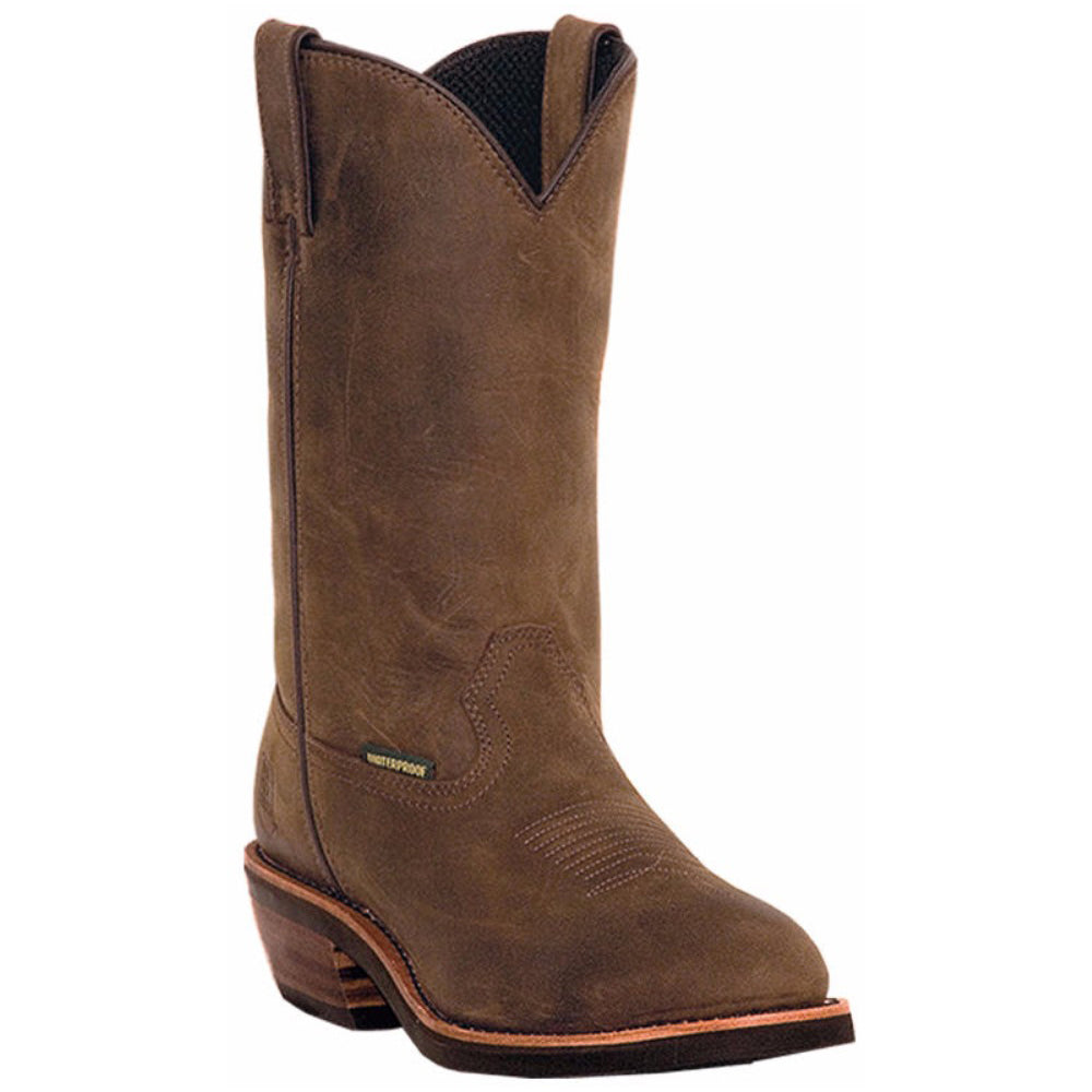 Dan Post Albuquerque Tan Waterproof Leather Western Cowboy Boots (USA Men Size)