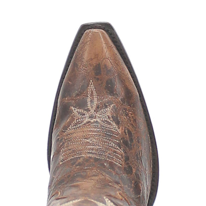 Dan Post Women's Brown Jilted 20” Snip Toe Over-the-Knee Boot