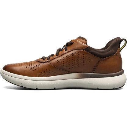 Florsheim Fleet Cognac Perf Toe Elastic Lace Men's Sneaker