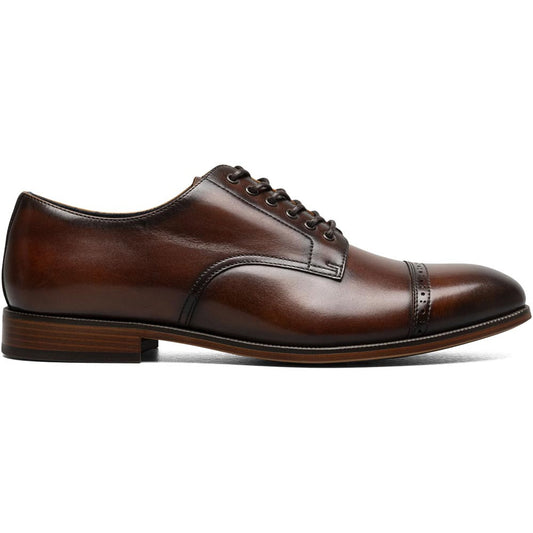 Stacy Adams William Cap Toe Oxford in Brown