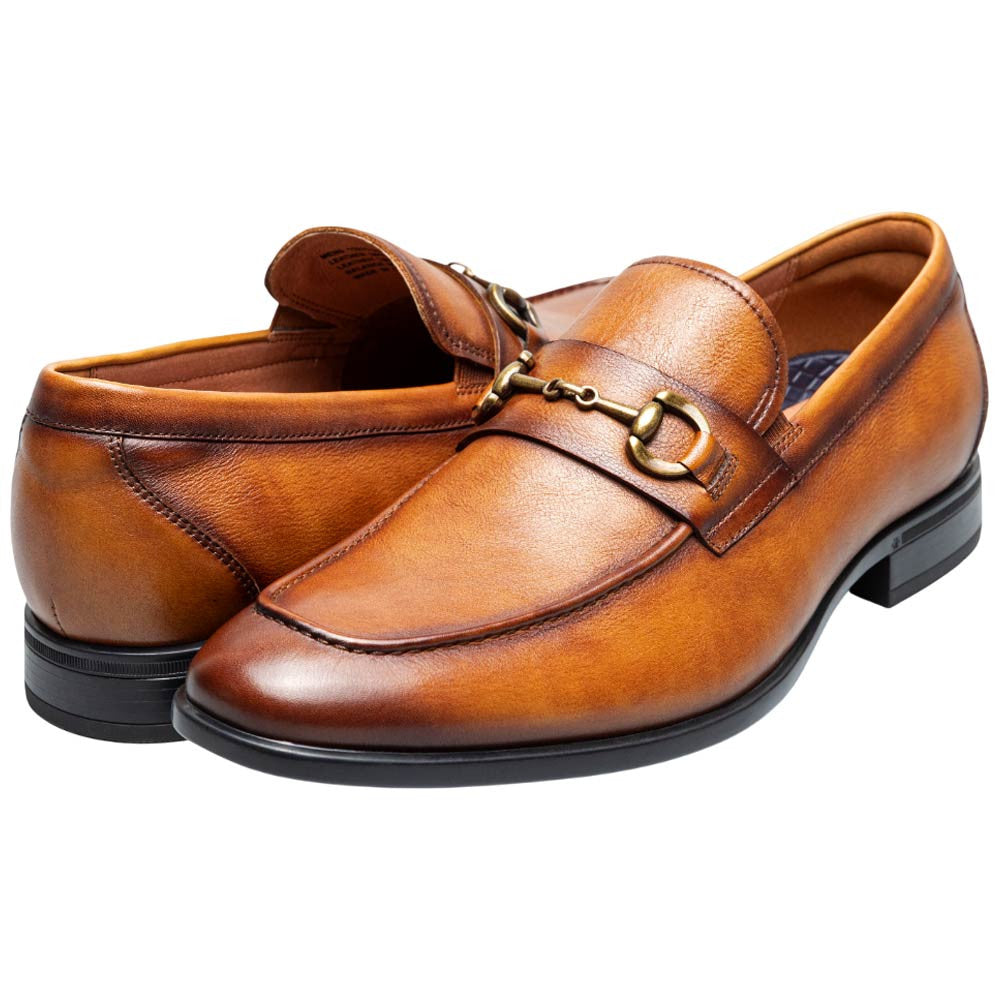 Florsheim Zaffiro Saddle Tan Moc Toe Bit Loafer II for Men