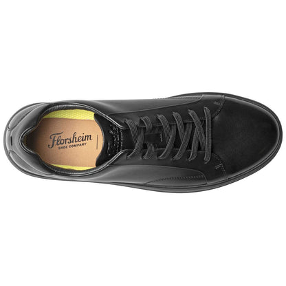 Norwalk Monopoli Lace To Toe Sneaker | Florsheim Black Dress Sneakers for Men