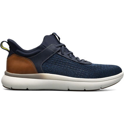 Florsheim Fleet Navy Knit Elastic Lace Men's Sneaker
