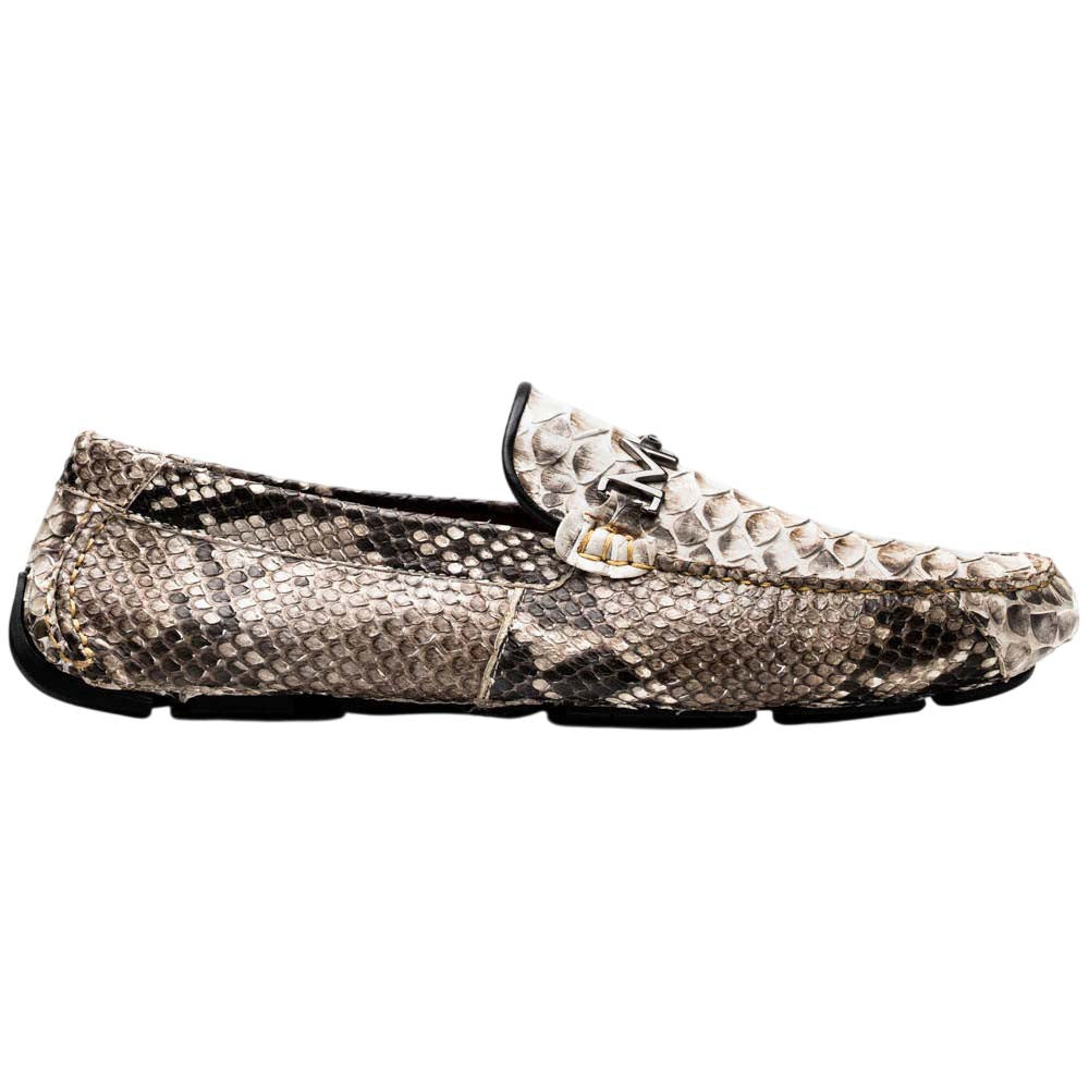 Marco Di Milano Pia Python Driving Shoe - Natural