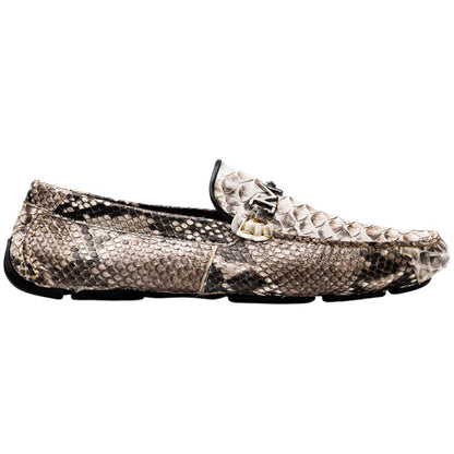 Marco Di Milano Pia Python Driving Shoe - Natural