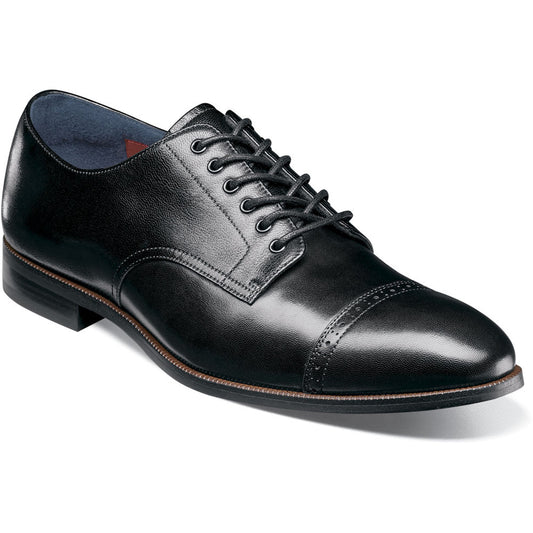 Stacy Adams William Cap Toe Oxford in Black