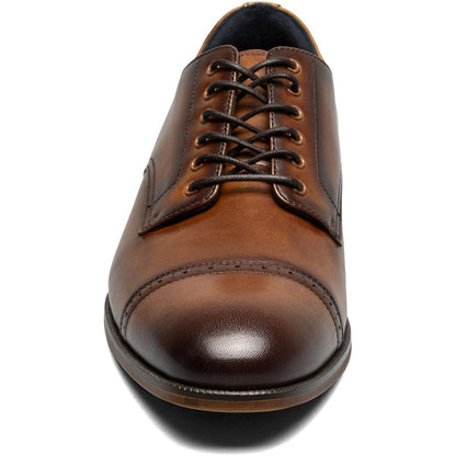 Stacy Adams William Cap Toe Oxford in Tan