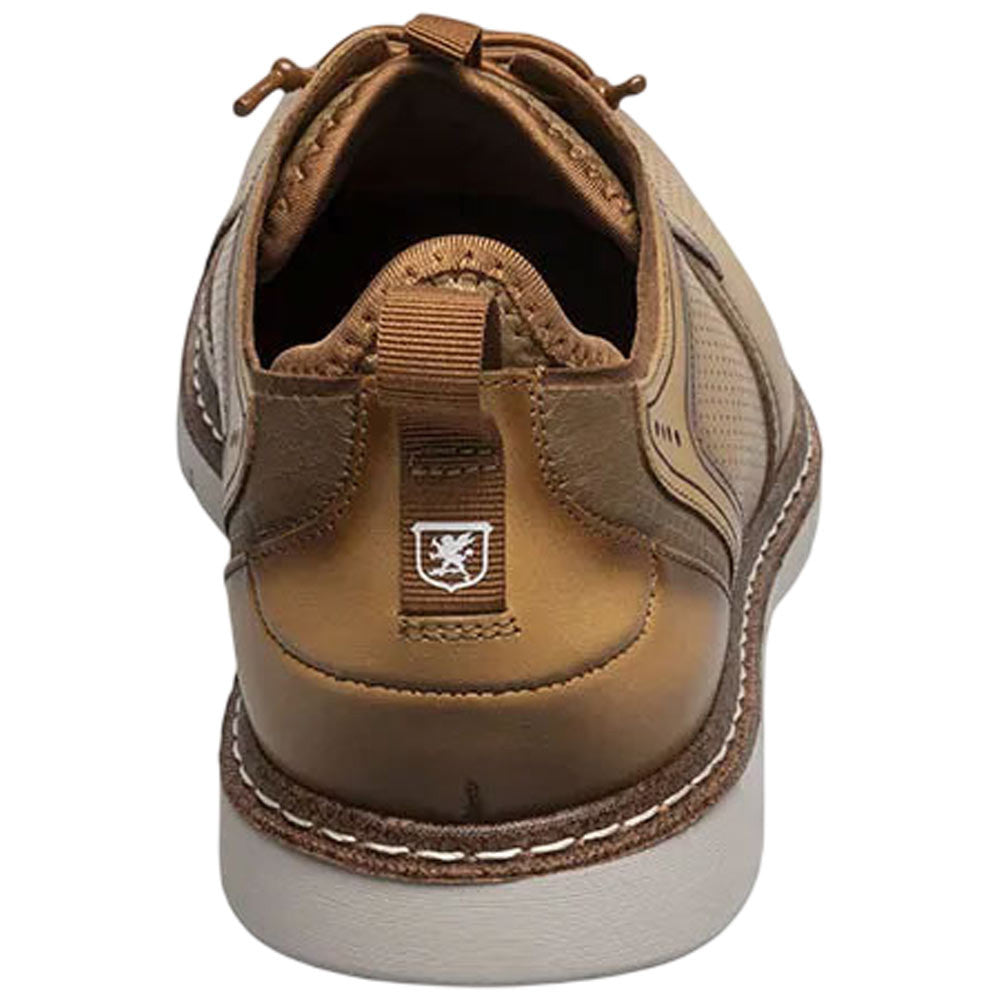 Stacy Adams Sync Plain Toe Elastic Lace Natural Casual Hybrid Shoes for Men