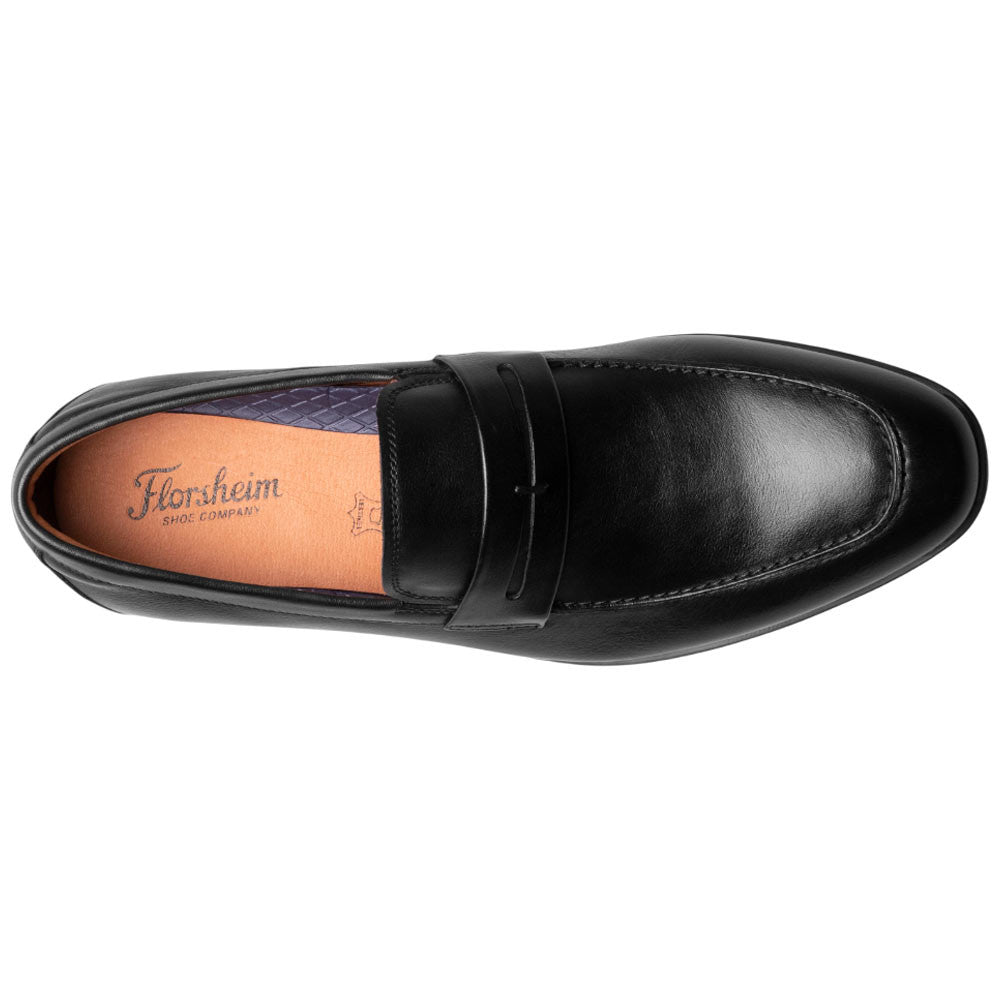 Florsheim Zaffiro Moc Toe Black Penny Loafer for Men