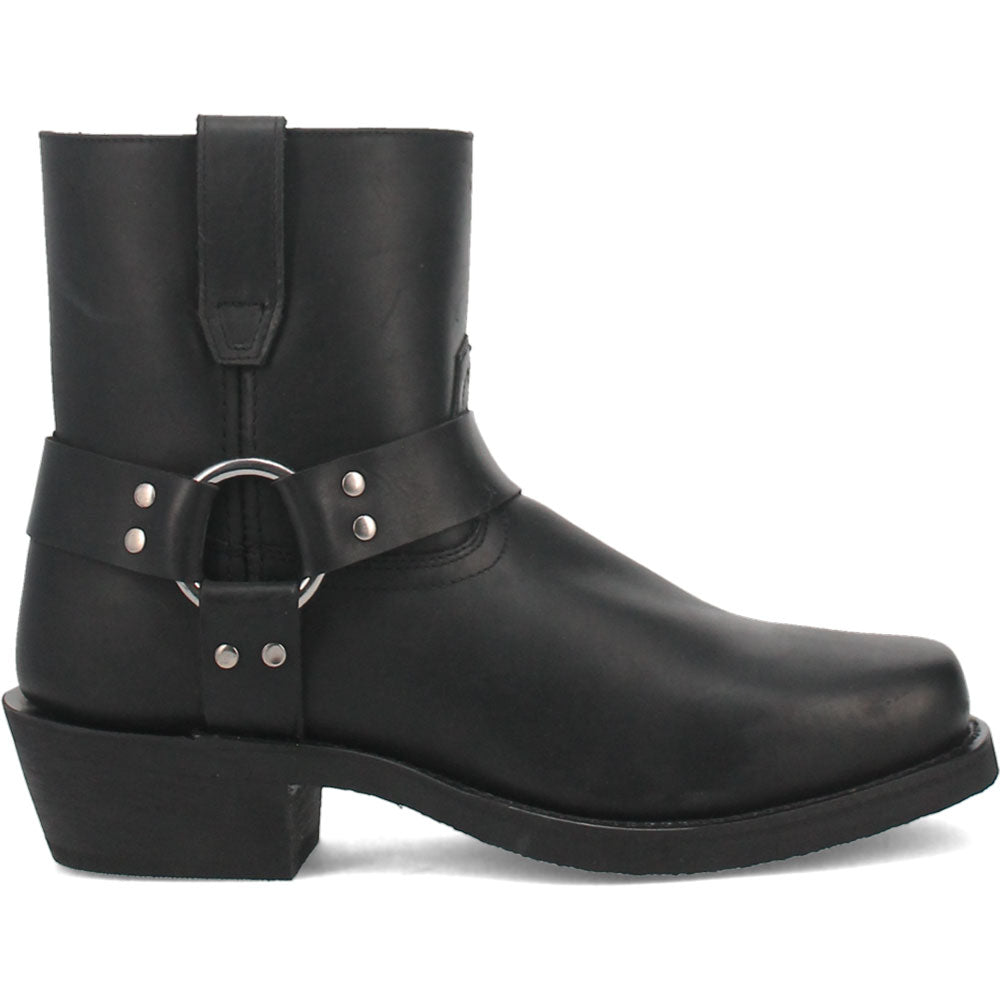 Dingo Dean Black Harness Leather Boots