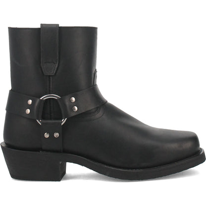 Dingo Dean Black Harness Leather Boots
