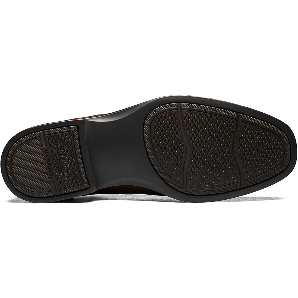 Florsheim Forecast Waterproof Bike Toe Oxford Cognac Men's Dress Shoes - shoeclassix.com
