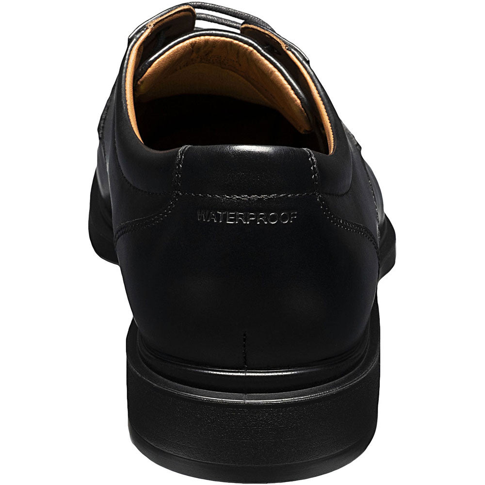 Florsheim Forecast Waterproof Plain Toe Oxford Black Men's Dress Shoes - shoeclassix.com