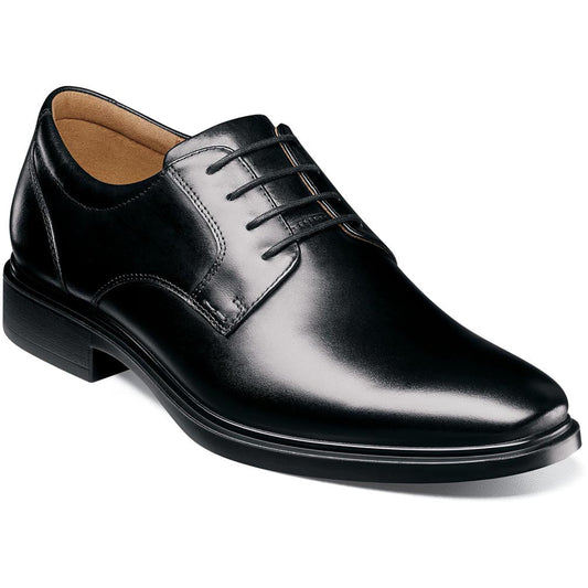 Florsheim Forecast Waterproof Plain Toe Oxford Black Men's Dress Shoes - shoeclassix.com