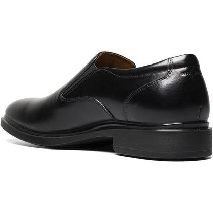 Florsheim Forecast Waterproof Plain Toe Slip - On Black Men's Dress Shoes - shoeclassix.com