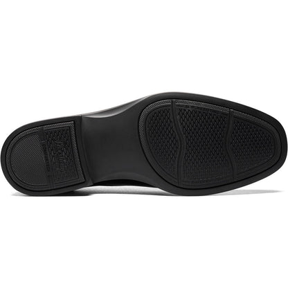 Florsheim Forecast Waterproof Plain Toe Slip - On Black Men's Dress Shoes - shoeclassix.com
