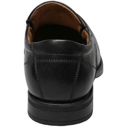 Florsheim Midtown Moc Toe Slip - On Black Men's Dress Shoes - shoeclassix.com