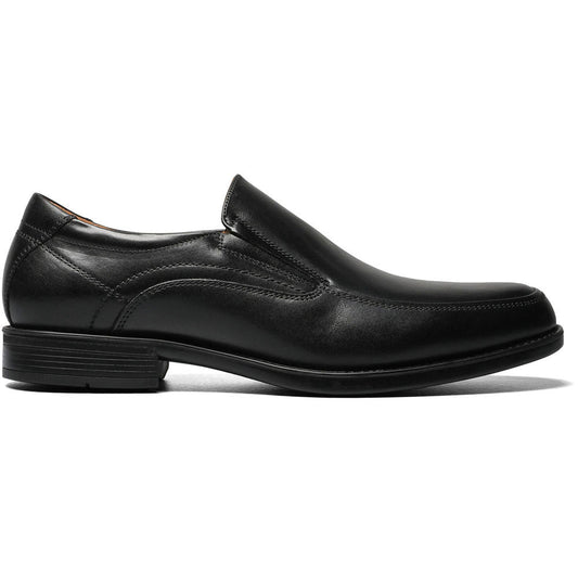 Florsheim Midtown Moc Toe Slip - On Black Men's Dress Shoes - shoeclassix.com