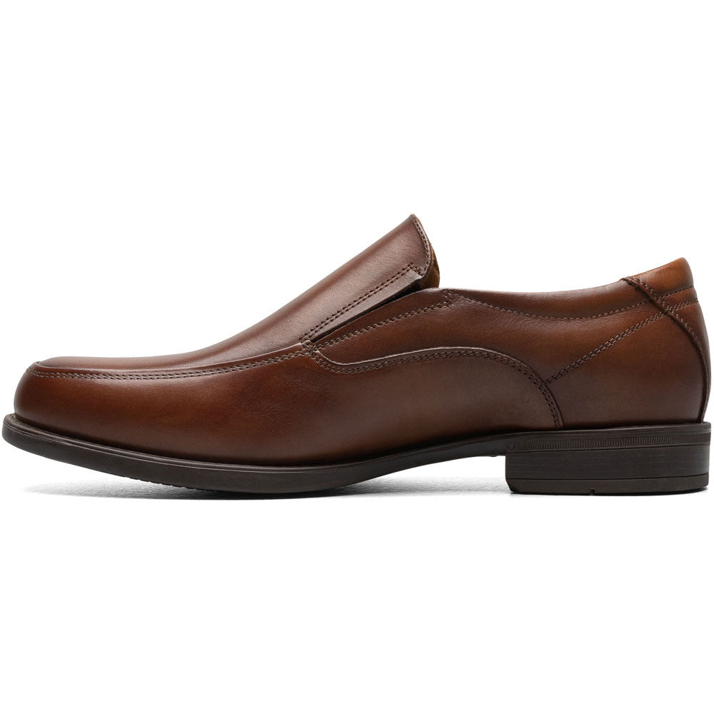 Florsheim Midtown Moc Toe Slip - On Cognac Men's Dress Shoes - shoeclassix.com