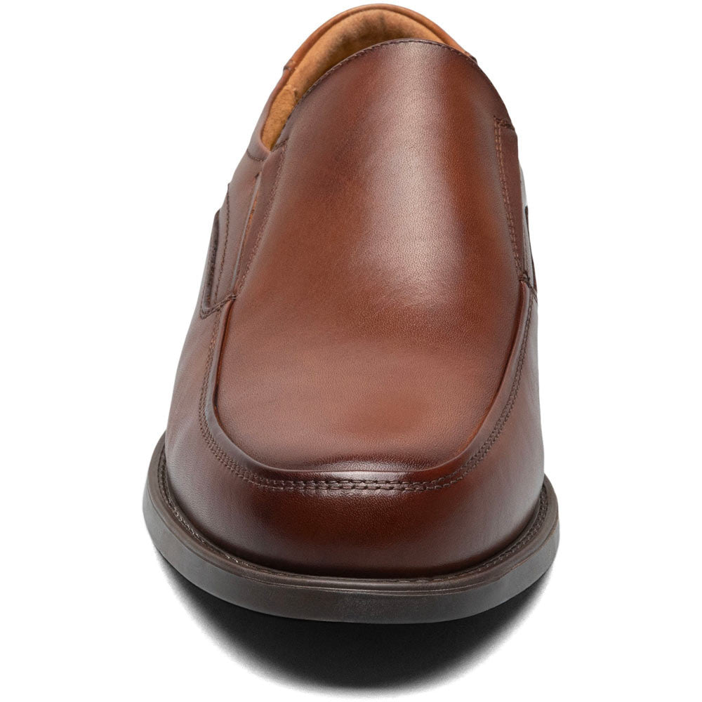 Florsheim Midtown Moc Toe Slip - On Cognac Men's Dress Shoes - shoeclassix.com