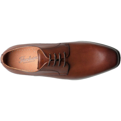 Florsheim Postino Plain Toe Oxford Cognac Shoes - shoeclassix.com