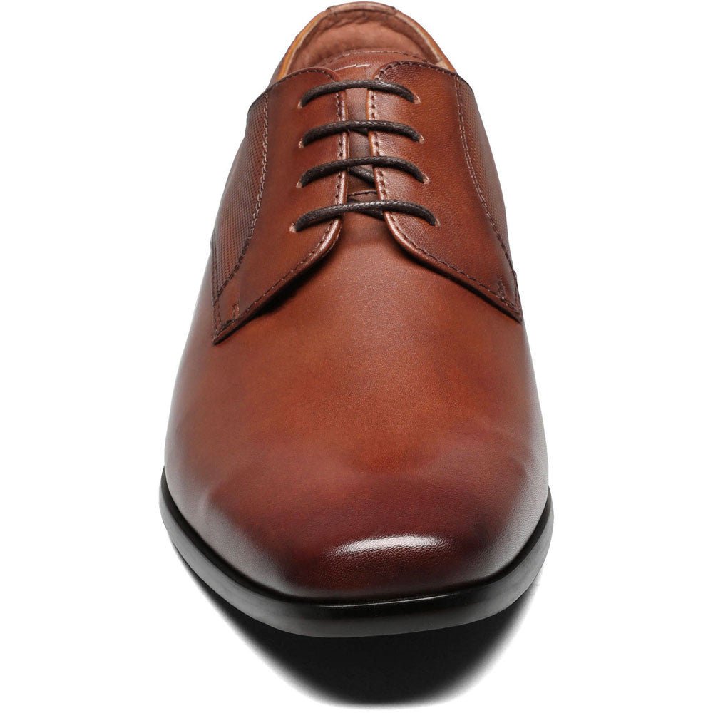 Florsheim Postino Plain Toe Oxford Cognac Shoes - shoeclassix.com