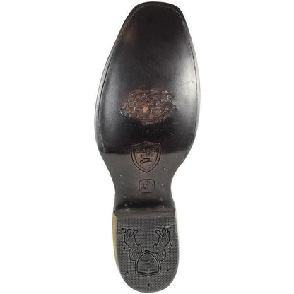 Wild West Natural Brown Python Dubai Toe Boots - shoeclassix.com