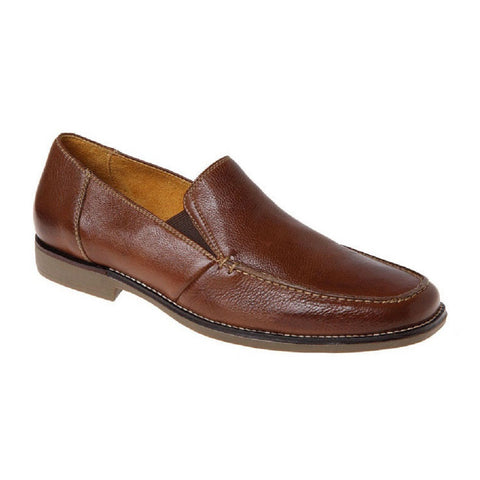 Sandro Moscoloni Easy Cognac Leather Slip-ons