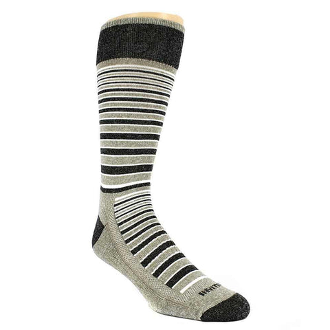 Remo Tulliani Martee Horizontal Stripes Bone & Multi Men's Socks